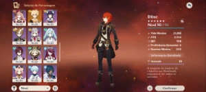 AR 57 11 personagens 5* EndGame - Genshin Impact