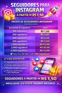 🚀 Seguidores Para Instagram — A Partir De R$ 1,50 - Redes Sociais
