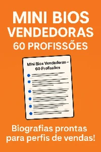 Mini Bios Vendedoras - Redes Sociais