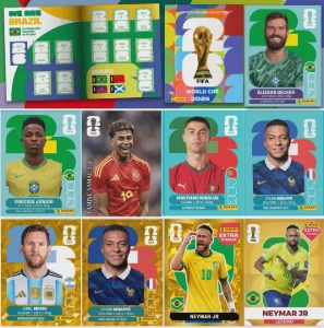 Figurinhas da copa 2026 (todos os países) - Outros