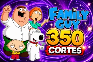 Pack 350 vídeos Cortes - Family Guy - Entrega Automática - Vídeos e Cortes Cortes Virais
