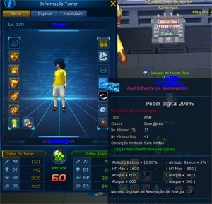 Conta Ladmo MID game - Digimon Masters Online