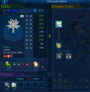 Conta Ladmo MID game - Digimon Masters Online