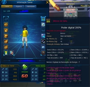 Conta Ladmo MID game - Digimon Masters Online