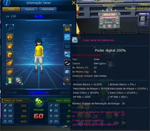 Conta Ladmo MID game - Digimon Masters Online