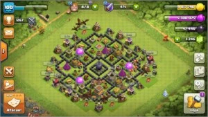 Cv10 full + cv8 full + cv7 full + brindes - Clash of Clans