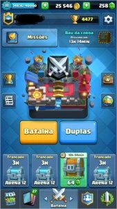 Conta clash royale nível 11 Liga 1