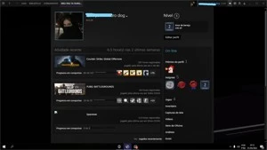 CONTA CSGO PRIME - 2 medalhas - com rainbow six e pubg - Counter Strike