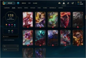 CONTA LEAGUE OF LEGENDS + VALORANT LOL