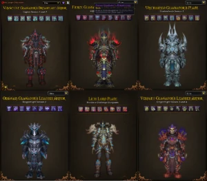 Conta Repleta de Montarias e Transmogs Raríssimos! - Blizzard