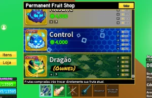 Conta Blox Fruit - Full, Dragom Perm E Etc - Roblox