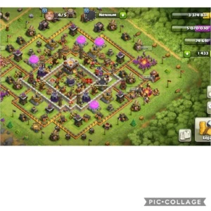 CV11 CLASH OF CLANS CASAIS NVL 43 .. 3 PASSES D TEMPORADAS