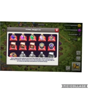 CV11 CLASH OF CLANS CASAIS NVL 43 .. 3 PASSES D TEMPORADAS