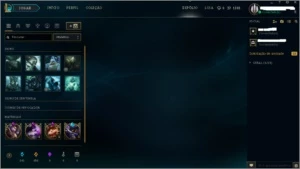 Conta Prata V - League of Legends LOL