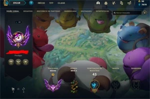 Conta mestre 63% winrate lvl 49 - League of Legends LOL