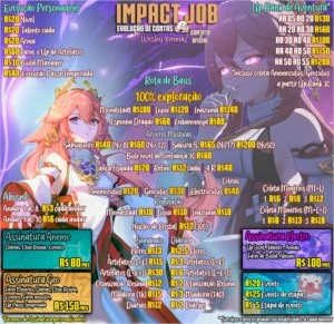 Impact Job - Abismo Andar 9 ao 10 - Genshin Impact