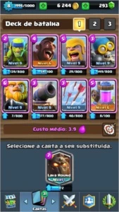 conta clash royale