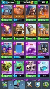 conta clash royale