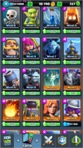 conta clash royale