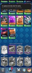 ⚠️ VENDO CONTA DE CLASH ROYALE, NÍVEL DO REI 12 ⚠️