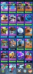 ⚠️ VENDO CONTA DE CLASH ROYALE, NÍVEL DO REI 12 ⚠️