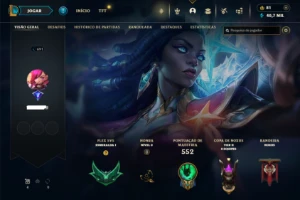 Conta De Lol Com 181 Skins, Esmeralda Level 691, Ja Foi D2