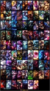 Conta Ouro V S6 com 100 champions e 70 skins - League of Legends LOL