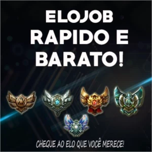 Elojob Barato/Rápido - feito por mestre. - League of Legends LOL
