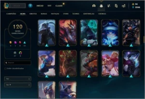 Conta League of Legends desde 2013 LOL