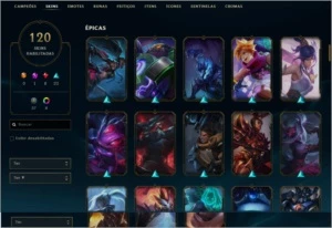 Conta League of Legends desde 2013 LOL