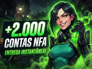 ⚡ Envio Automático! PDF com +2.000 Contas NFA de Valorant✅