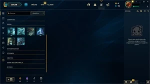 Conta Platina 1 53% winrate fila diamante - League of Legends LOL