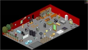 VENDO CONTA HABBO 2006 COM MOBIS E MOEDAS