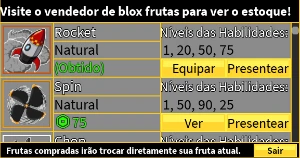 Frutas Perm E Mutas Gamepass - Roblox