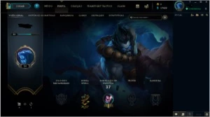 CONTA DE LOL  COM SKIN ULTIMATE  E 4 SKINS - League of Legends
