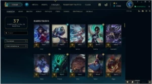 CONTA DE LOL  COM SKIN ULTIMATE  E 4 SKINS - League of Legends