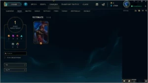 CONTA DE LOL  COM SKIN ULTIMATE  E 4 SKINS - League of Legends