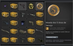 vendo conta STEAM Com CS PRIME MAIS DE 5 ANOS,