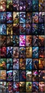 Conta LoL > Borda Platina, muitos campeões e skins - League of Legends