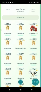 Conta Pokémon GO LVL 56 (2019)  5X Armored Mewtwo + Groudon
