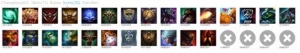 ELOSTAR: 62 CAMPEÕES - 11 SKINS - League of Legends LOL