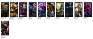 ELOSTAR: 62 CAMPEÕES - 11 SKINS - League of Legends LOL