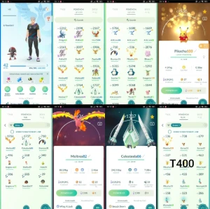Pokémon GO LVL 42 | 2 Palkia +Moltres shiny