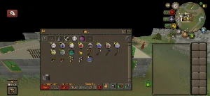 Vendendo pure Ranged com oração 52 para smitar muita gente. - Runescape RS