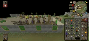 Vendendo pure Ranged com oração 52 para smitar muita gente. - Runescape RS