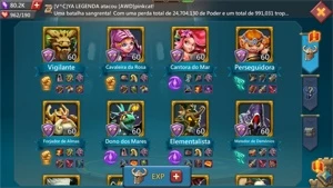 💥600M💥 GMAIL - VIGILANTE GOLD - (3M T4) - 13B RECURSOS - Lords Mobile