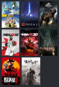Conta Steam com Red dead redemption 2, NBA 2K18 e NBA 2K20 - Red Dead Online