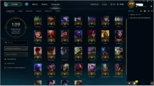 CONTA UNRANKED LVL 40 - League of Legends LOL