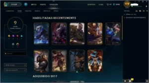 CONTA UNRANKED LVL 40 - League of Legends LOL