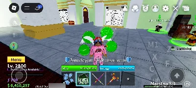 Conta De Blox Fruit Muito Boa Com Passes E Frutas Perm - Roblox